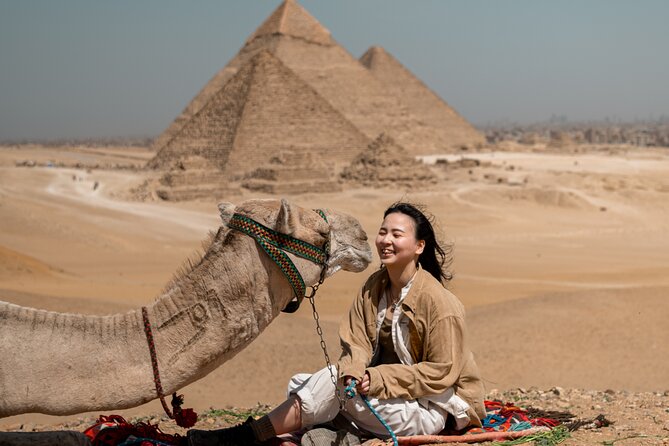 Giza Pyramids Photoshoot with Jumping Horse, Camel and Sphinx - Photo delivery: Google Drive, enhancements, and how fast you get results