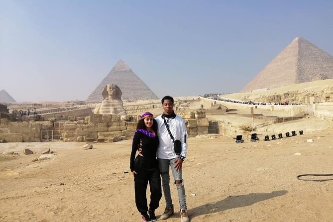 Giza Pyramids Sphinx Camel Ride Lunch with Camera Photographer - Lunch of Koshry and Local Bazaar Time