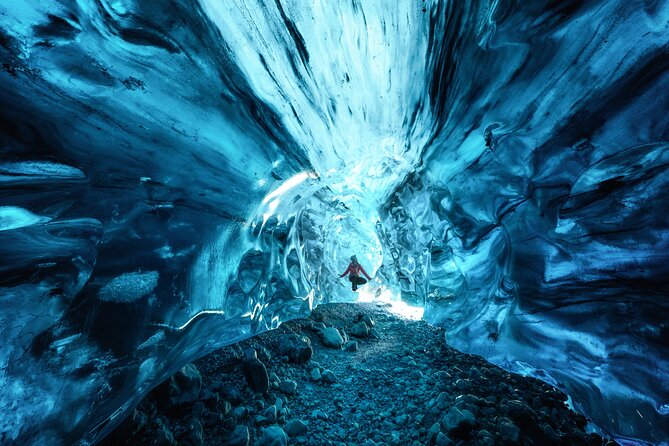Glacier and Ice Cave Private Photoshoot - 15 Shot Photo Package - Ice caves on your itinerary: safe steps and real photo moments