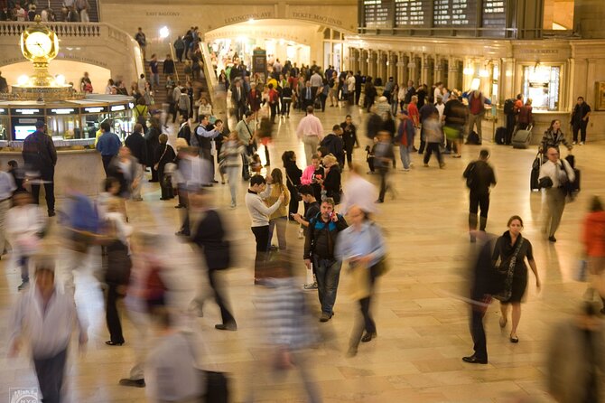 Grand Central Photo Tour - Shooting from About 100 Feet Up for Unobstructed Main-Floor Views