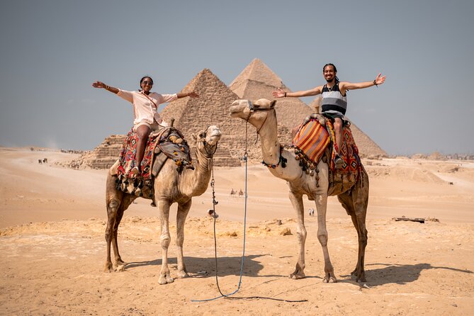 Grand Egyptian Museum Private Tour with Giza Pyramids Photoshoot - Great Pyramid of Cheops: the first big frame