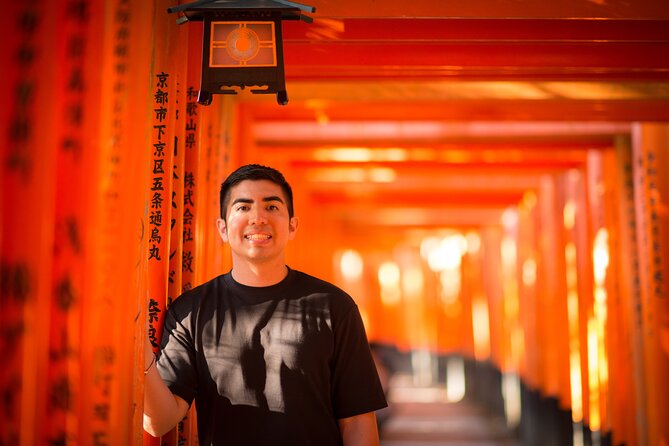 Guided Photoshoot of Fushimi Inari Shrine and Secret Bamboo Grove - Umbrellas, Fans, and Small Props That Change the Whole Gallery