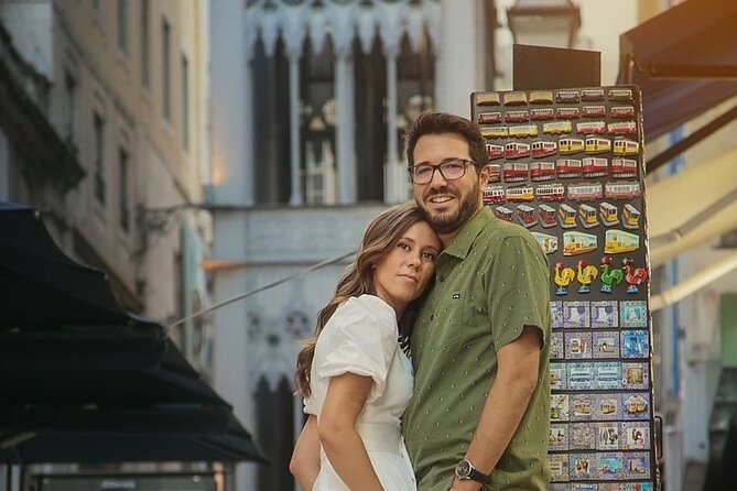 Holiday Photo Shoot with Lisbon Photographer - Baixa Chiado streets: where portraits feel real