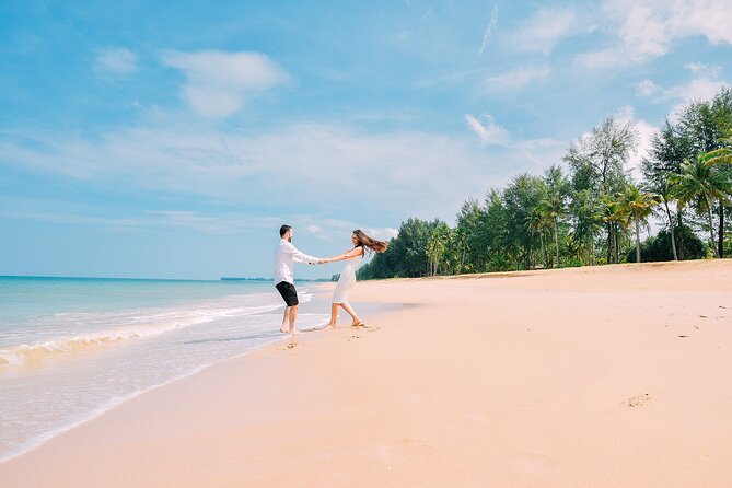 Holiday photoshoot in Khao Lak - What to wear: the soft-color dress tip that actually helps