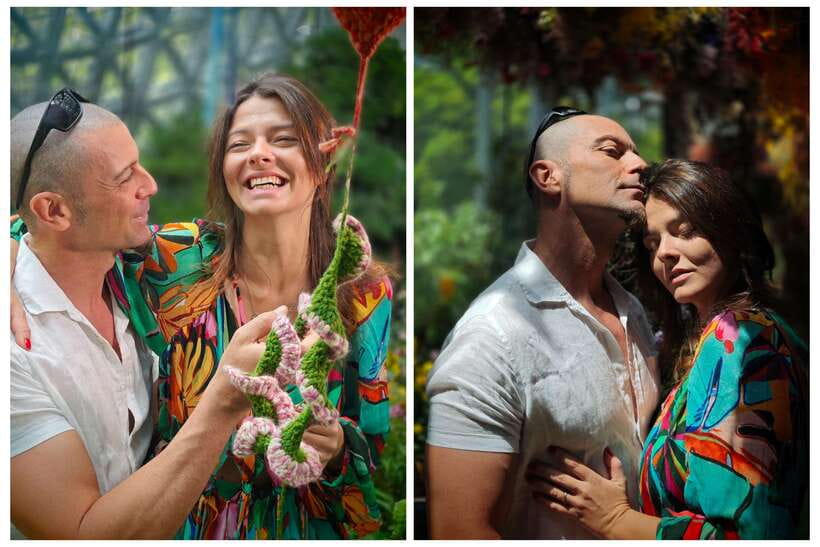Instawalks of Iconic Singapore Photography Services - Meeting outside Gardens by the Bay, with a QR and a plan