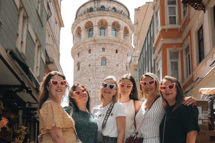 Istanbul: Galata Tower, Bosphorus & Hidden Gems Photo Shoot - The Karaköy Umbrellas Walk: Color That Makes You Look Like You Belong