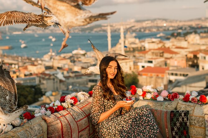 Istanbul Photoshoot Tours - Hagia Sophia Grand Mosque stop: frames with two icons in one shot