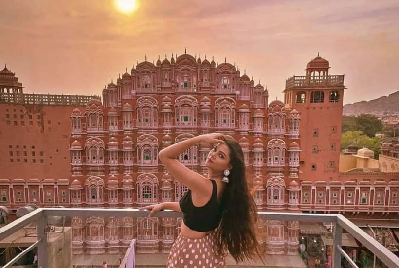 Jaipur: Instagram Tour of The Top Photography Spots - Birla Mandir and the Albert Hall pairing: architecture with contrast