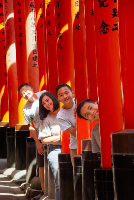 Kyoto: Fushimi Inari Shrine Private Photoshoot - Getting there: meeting point and the day-before coordination