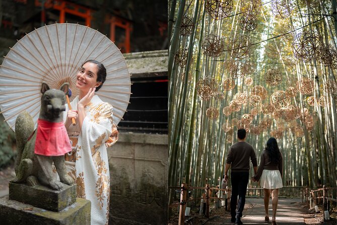 Kyoto Gion, Fushimi Inari, Arashiyama private Photoshoot - Price and value: what you’re paying for in Kyoto
