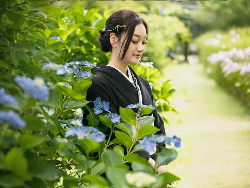 Kyoto Gion Kiyomizudera Kimono Yukata Hairstyle | Photoshoot - Where You’ll Walk Once the Kimono Is On