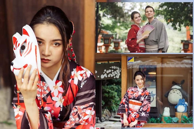 Kyoto Gion Kiyomizudera Kimono Yukata Hairstyle | Photoshoot - Turning the Day Into Photos: What the Photoshoot Adds