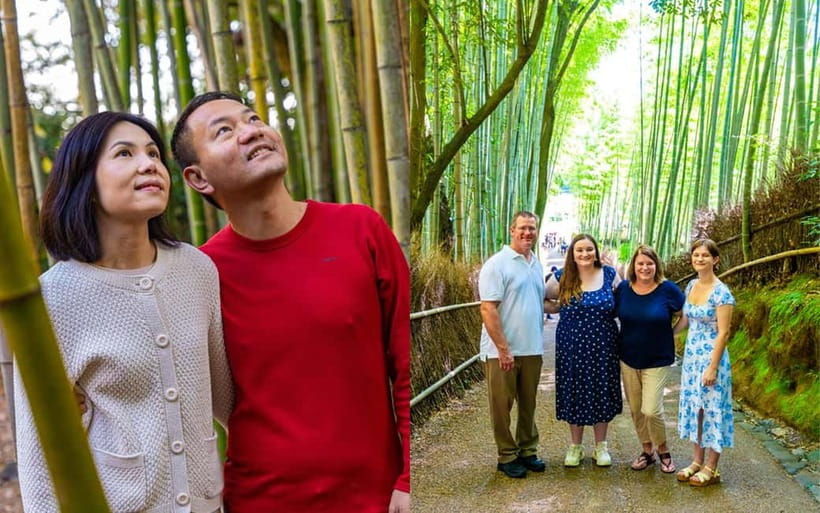 Kyoto: Private Photoshoot Experience in Arashiyama Bamboo - Stop-by-stop: Togetsukyo Bridge, bamboo grove, and the Kimono Forest