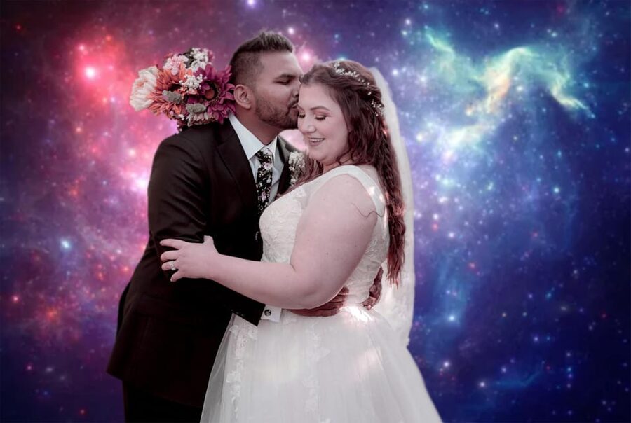 Las Vegas: Cosmic Space Wedding + Spectacular Photography - A 45-Minute Cosmic Space Odyssey Ceremony in Las Vegas