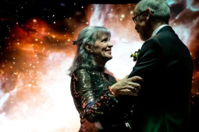 Las Vegas: Cosmic Space Wedding + Spectacular Photography - Inside the HD Video Chapel: What the Experience Feels Like