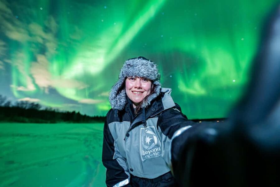 Levi: Northern Lights Hunting - Photography Tour - Small-Group Minivan Hunting: What Your Night Actually Looks Like