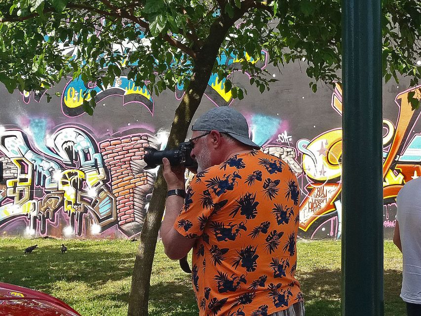 Lisbon: 2-Hour Street Art Photo Tour - Walking from downtown to castle hill for murals and views