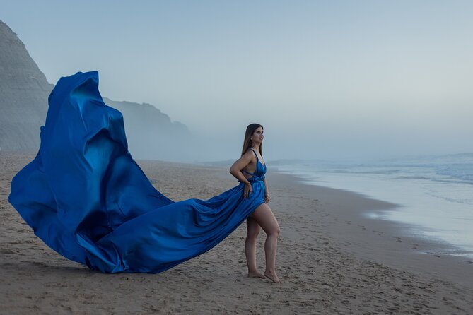 Lisbon Flying Dress & Fashion Photoshoot at iconic places - Iconic Lisbon Stops: Belem, Santa Luzia, 25 de Abril, and Beyond