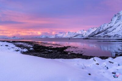 Lofoten Highlights Photo Tour - Henningsvær & Haukland - Entering the Day at Kabelvåg Church (Lofoten Cathedral)