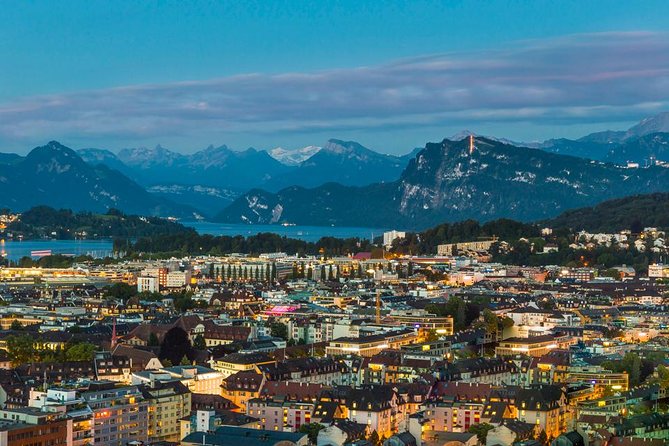 Lucerne by Night Photo Tour - Lucerne Castle with an included lift ticket: the view payoff
