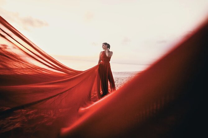 Luxurious Flying Dress Photoshoot in Riviera Maya - The Real Secret Sauce: JP and Nat’s Shoot Style