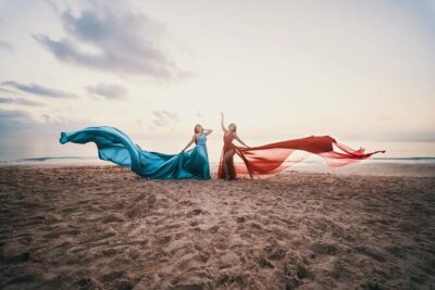 Luxurious Flying Dress Photoshoot in Riviera Maya - Meeting at Playa Punta Esmeralda and Getting to the Shoot Spot