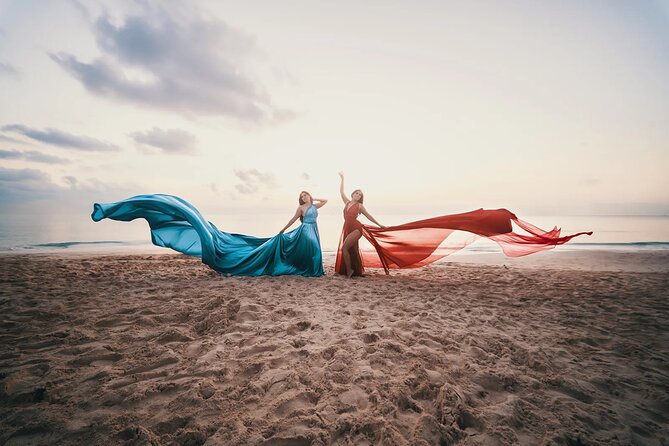 Luxurious Flying Dress Photoshoot in Riviera Maya - Meeting at Playa Punta Esmeralda and Getting to the Shoot Spot