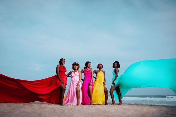 Luxury Flying Dress Photoshoot in Accra - Why the Flying Dress Concept Works in Accra