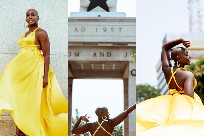 Luxury Flying Dress Photoshoot in Accra - How the Shoot Really Feels: Posing, Wind, and Quick Direction
