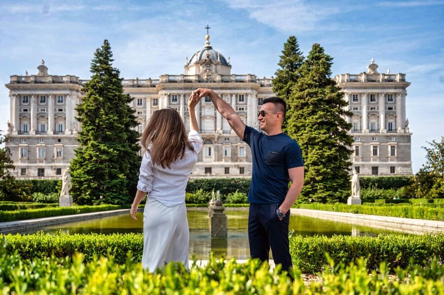 Madrid: Private Photoshoot with a Professional Photographer - Almudena Cathedral: the finish that feels like a keepsake