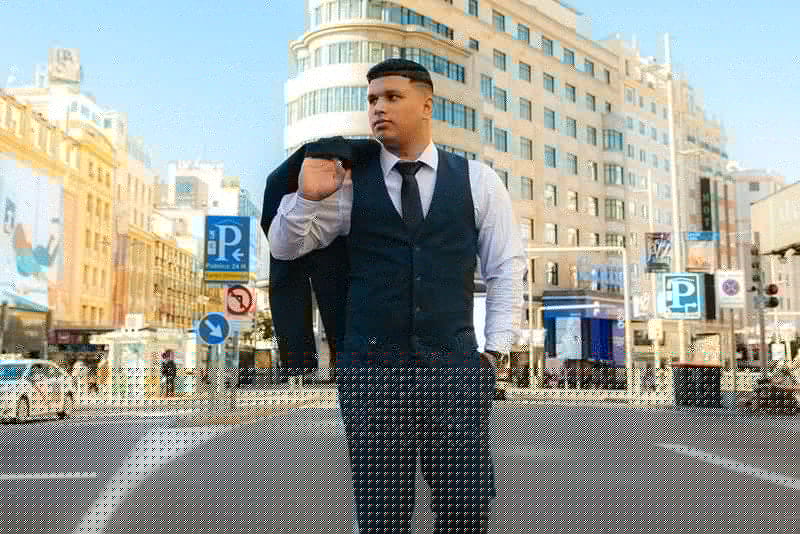 Madrid: Private Photoshoot with a Professional Photographer - Plaza de España: a strong first backdrop for portraits