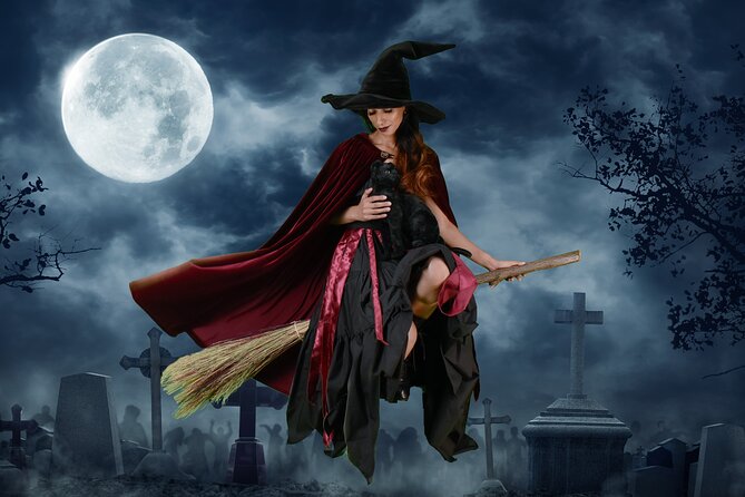 Magick Broom Costume Photography - Green Screen Technology - Picking Your 3 Poses and 5 Sky-Moon Backdrops