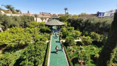 Marrakech Tuk-Tuk Tour with Photography Museum+Secret Garden - The moto-tuk ride: comfortable enough for heat and narrow lanes