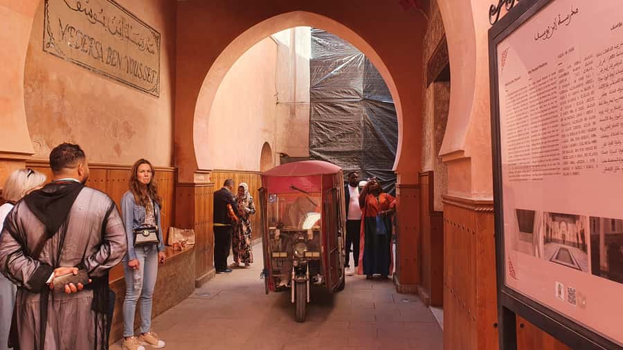 Marrakech Tuk-Tuk Tour with Photography Museum+Secret Garden - Le Jardin Secret: the restored oasis you reach by foot-light strolling