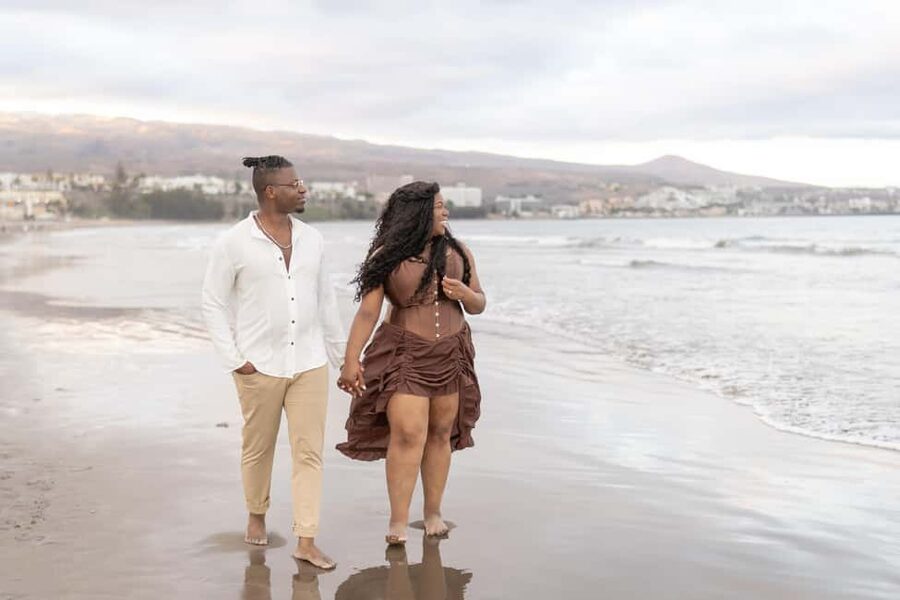 Maspalomas dunes: Vacation photoshoot - Capture your moments - Language help: English, Spanish, and French