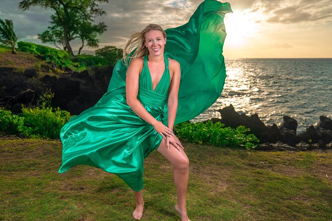 Maui Flying Dress Photoshoot Experience - The Hana Upgrade: If You Want More Than One Maui Backdrop