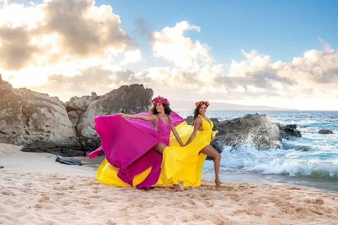 Maui Hi Flying Dress Private Photoshoot Experience - Preview, Edit Selection, and Getting Your Photos Back