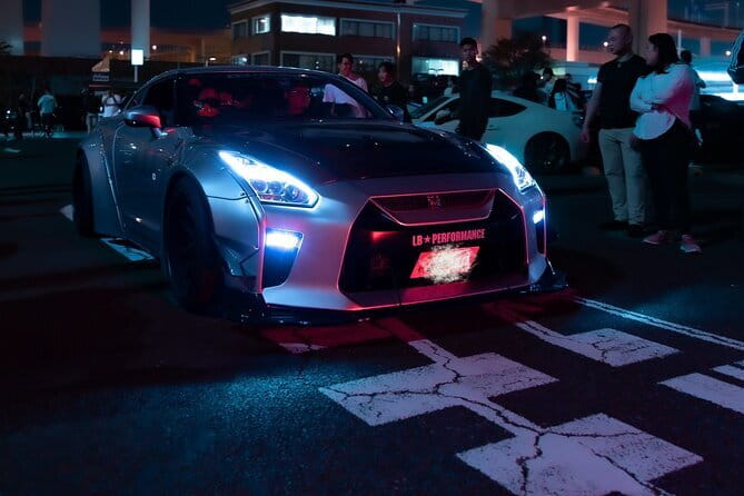 Membership Car Club GTR35 LibertyWalk Daikoku car meet photoshoot - The Start at Animate Akihabara and How the Shared Group Works