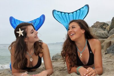 Mermaid Experience & Photoshoot - Mermaid tail fitting that works for kids (and adults)