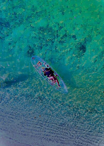 Miami/South Beach: Clear Kayak Photoshoot with Drone - The Clear Kayak Setup: Shallow Water, Anchoring, and What Happens in 30–45 Minutes