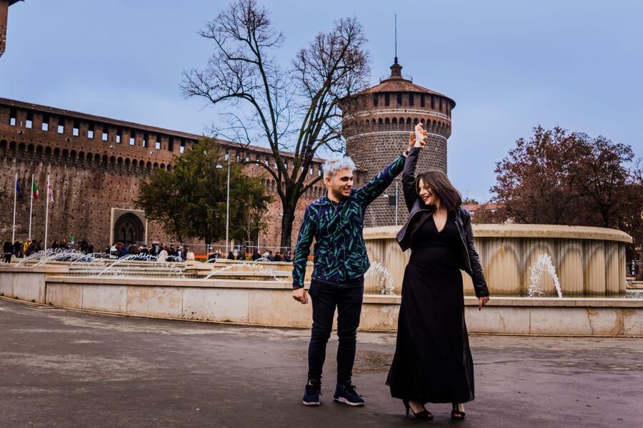 Milan: Professional Photoshoot Outside Sforza Castle - Outside the Castle: No Entry Ticket Needed (And Why That’s Good)
