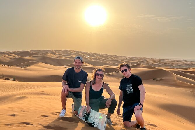Morning Safari, Sand Boarding, Camel Ride and Photography - Lahbab Desert Safari Segment: Camel Ride, Dune Bashing, and Sandboarding
