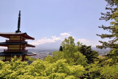 Mt Fuji Day Trip from Tokyo by Car with Photographer Guide - Stop 1: Arakurayama Sengen Park and Its 400 Steps