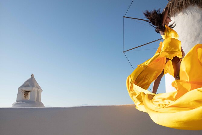 Mykonos Flying Dress High End Professional Photographer - Weather, Crowds, and Why the Start Time Matters