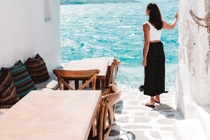 Mykonos Private Photoshoot - The pacing inside a 1–1.5 hour session