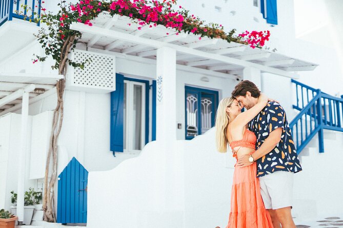 Mykonos Town Greece Photographer - Little Venice: the stop that makes the whole session feel “Mykonos”