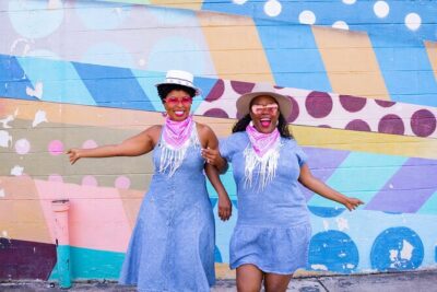 Nashville Photoshoot Experience in the Gulch - Stop 1: What Lifts You Wings Mural for Fast, Iconic Shots