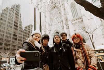 New York: Times Square Professional Photoshoot - Times Square photo stop: getting flattering angles in a crowded scene