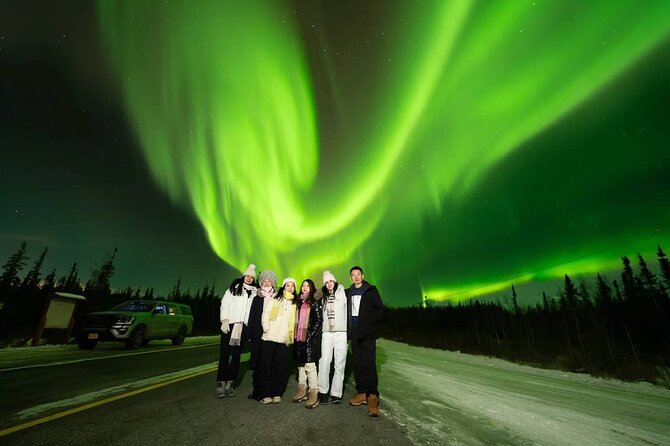 Northern Lights Aurora Chasing Adventure Tour & Free Photography - What you’ll do during the main Fairbanks stop
