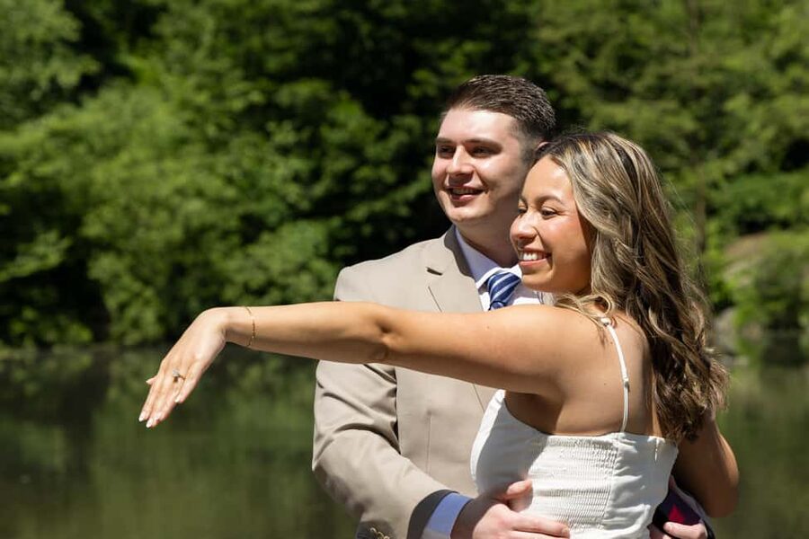 NYC: Surprise Proposal Photoshoot - Capture the Yes Forever - Central Park, Brooklyn Bridge Park, and the West Village option